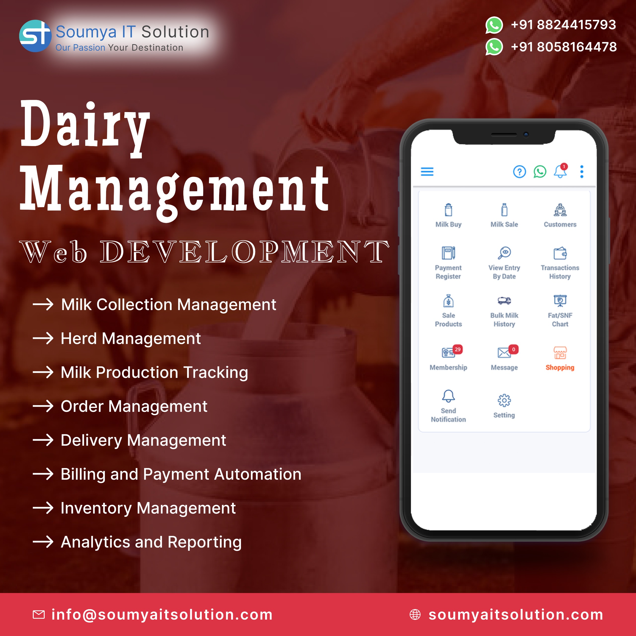 Dairy Management Development