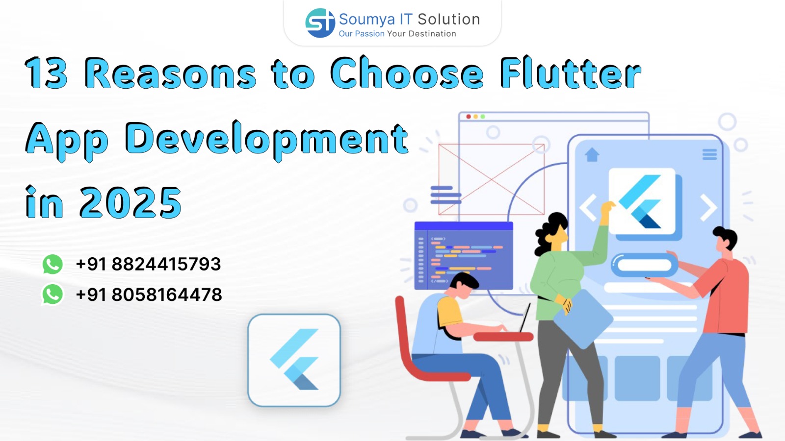 13 Reasons to Choose Flutter App Development in 2025