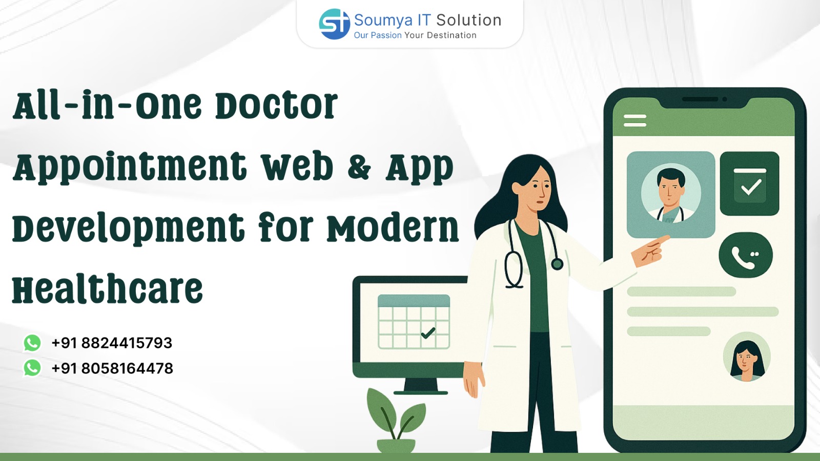 All-in-One Doctor Appointment Web & App Development for Modern Healthcare