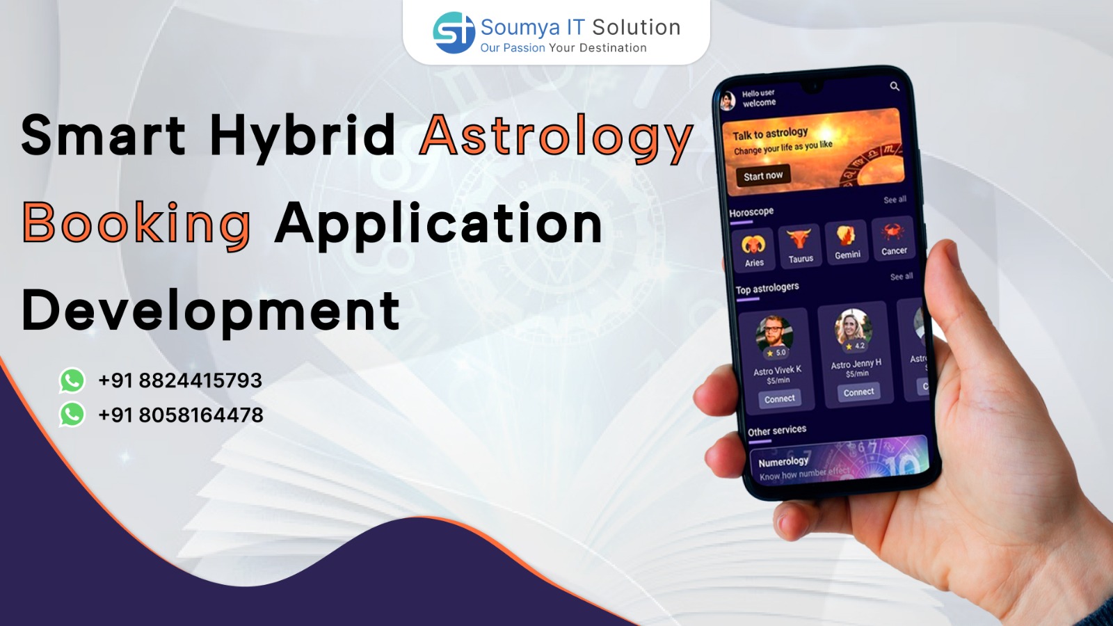 Smart Hybrid Astrology Booking Application Development