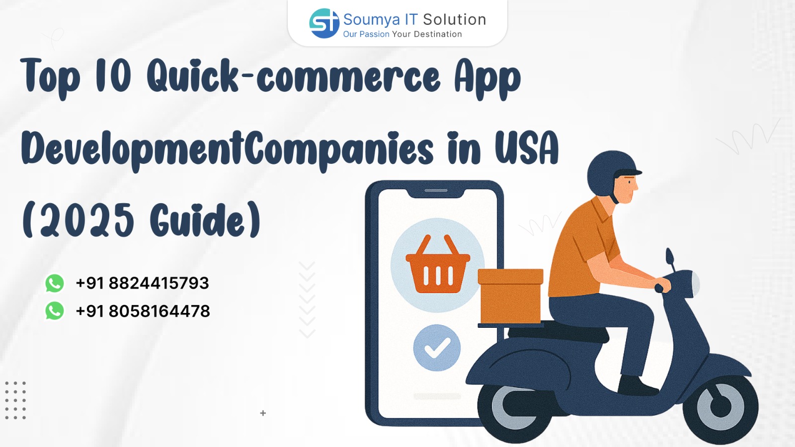Top 10 Quick-commerce App Development Companies in USA (2025 Guide)