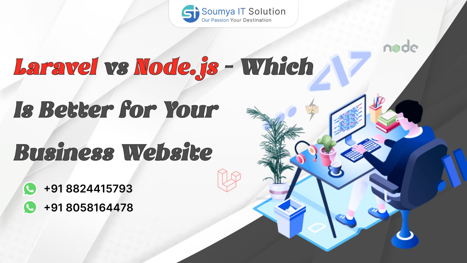 Laravel vs Node.js – Which Is Better for Your Business Website