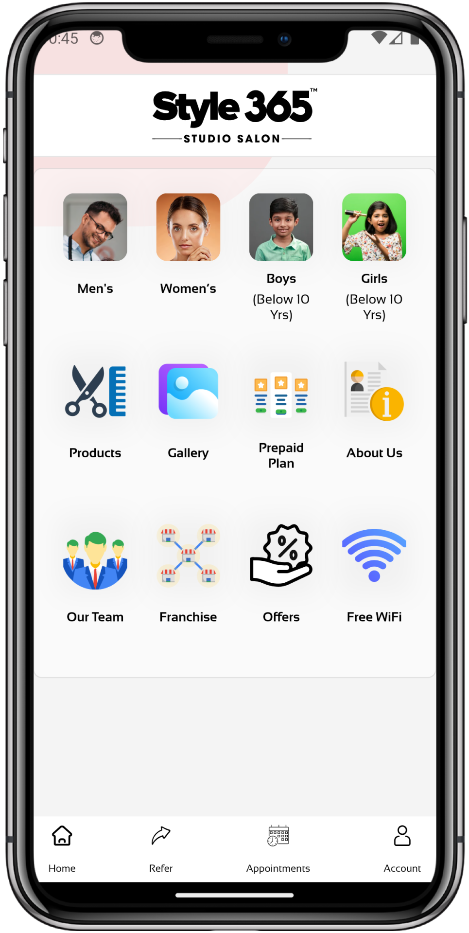 Customer App Features